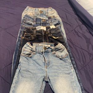 4pairs Boys old navy skinny jeans
